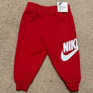 Nike Kids Red Sweatpants